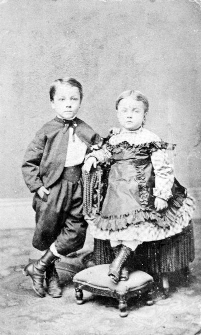 Ritratto di un fratello e una sorella, c.1860 da American Photographer